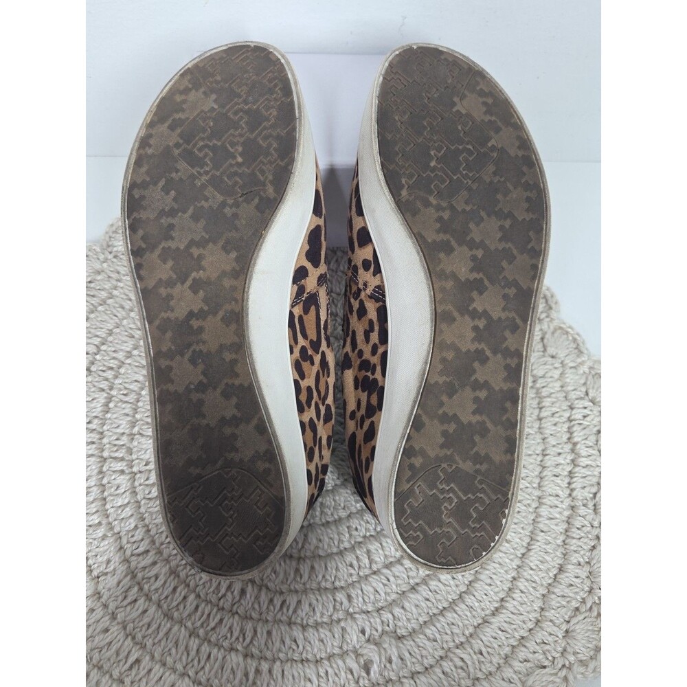 Dr Scholls Leopard Chic Print Slip On Sneakers Be Free Energy Tech Sz 7 Comfort - Picture 10 of 12